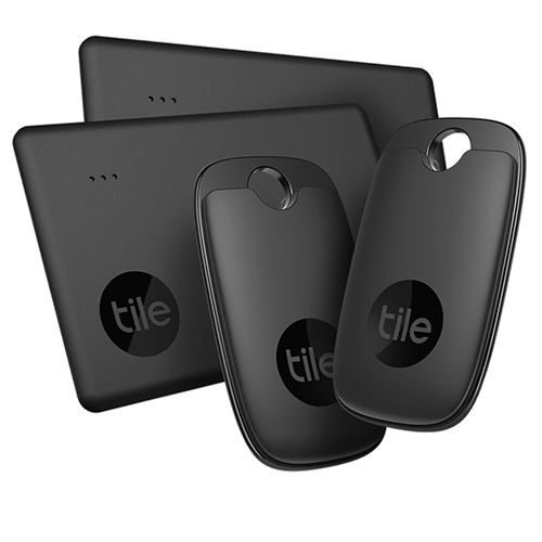 Комплект умных Bluetooth-меток. Tile Pro + Slim 4-Pack. 2 Pro (2022) + 2 Slim (2022)
